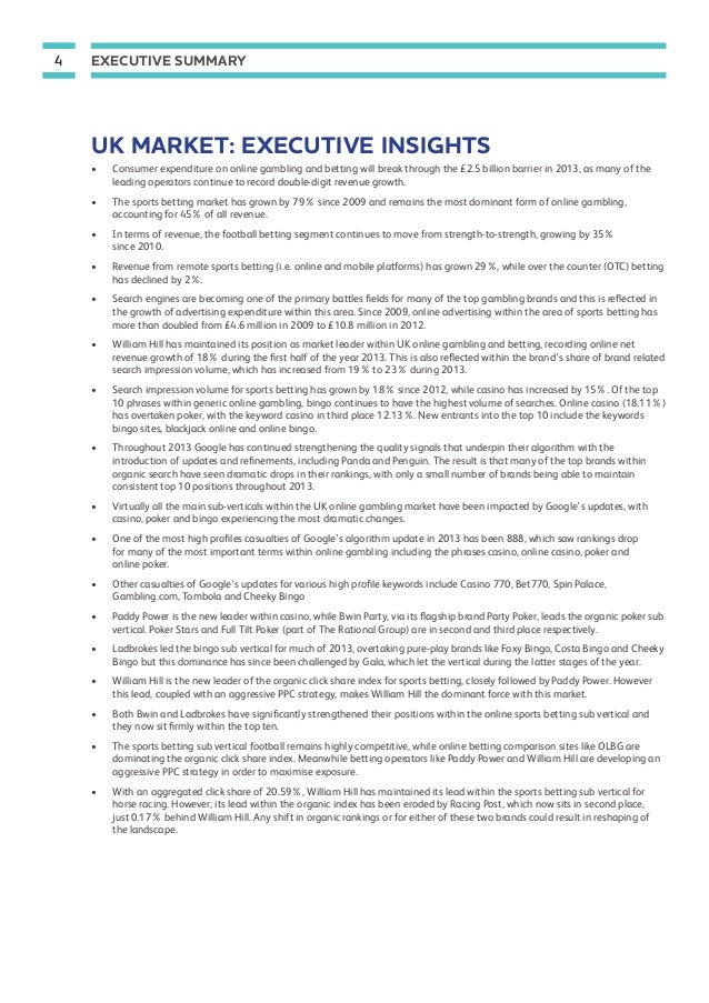 Gambling summary where gambling is illegal